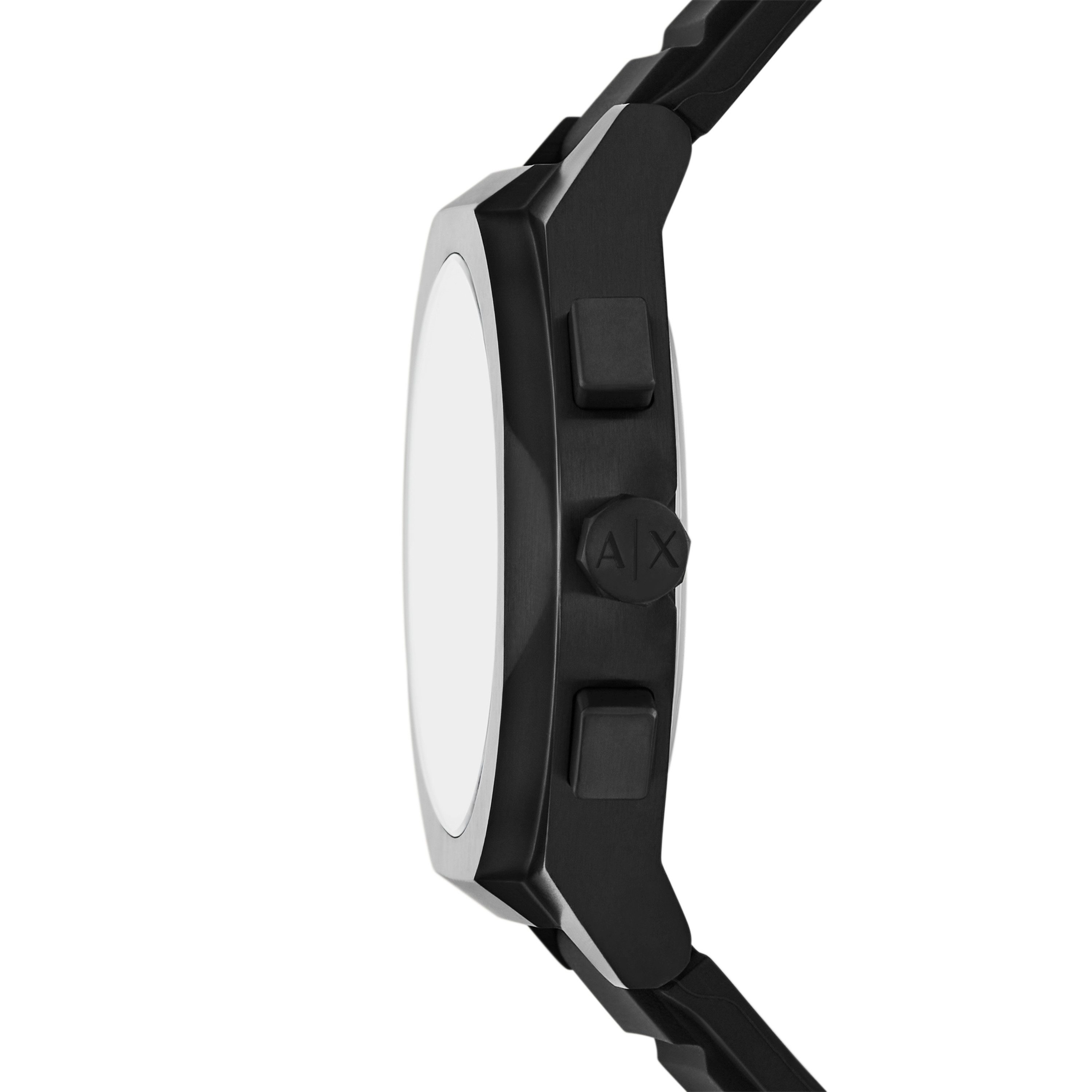 ARMANI EXCHANGE Chronograph SYNC AX4198, Quarzuhr, Armbanduhr, Herrenuhr, Silikonarmband, analog, Tag