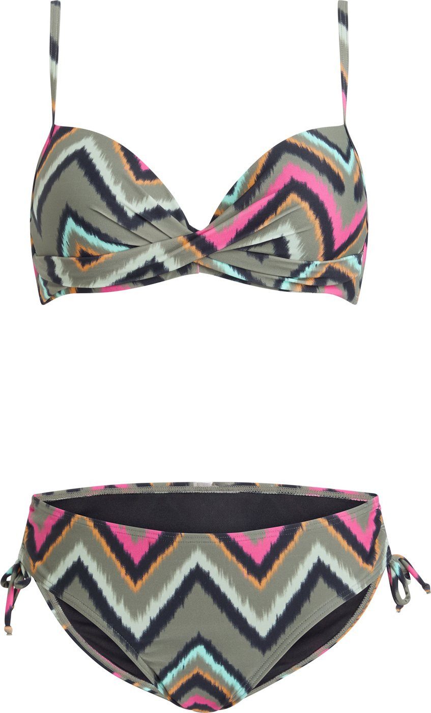 FIREFLY Bügel-Bikini Da.-Bikini Marina W Retro Batik AOP/OLIVE DARK