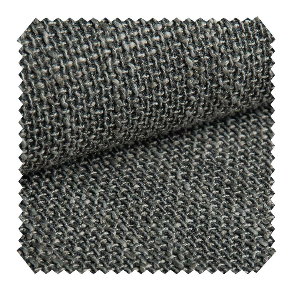 novely® Stoff LANZ SOFT Melierter Polsterstoff - Hochwertiger Grober Möbelstoff, UV-Beständig, Robust, Schwer Entzündbar, Meterware, 1lfm