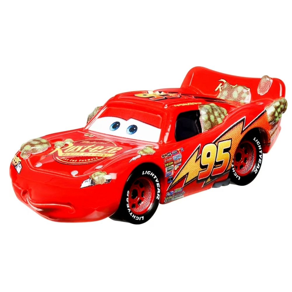 Disney Cars Spielzeug-Rennwagen Cactus Lightning McQueen HTX85 Disney Cars Cast 1:55 Fahrzeug