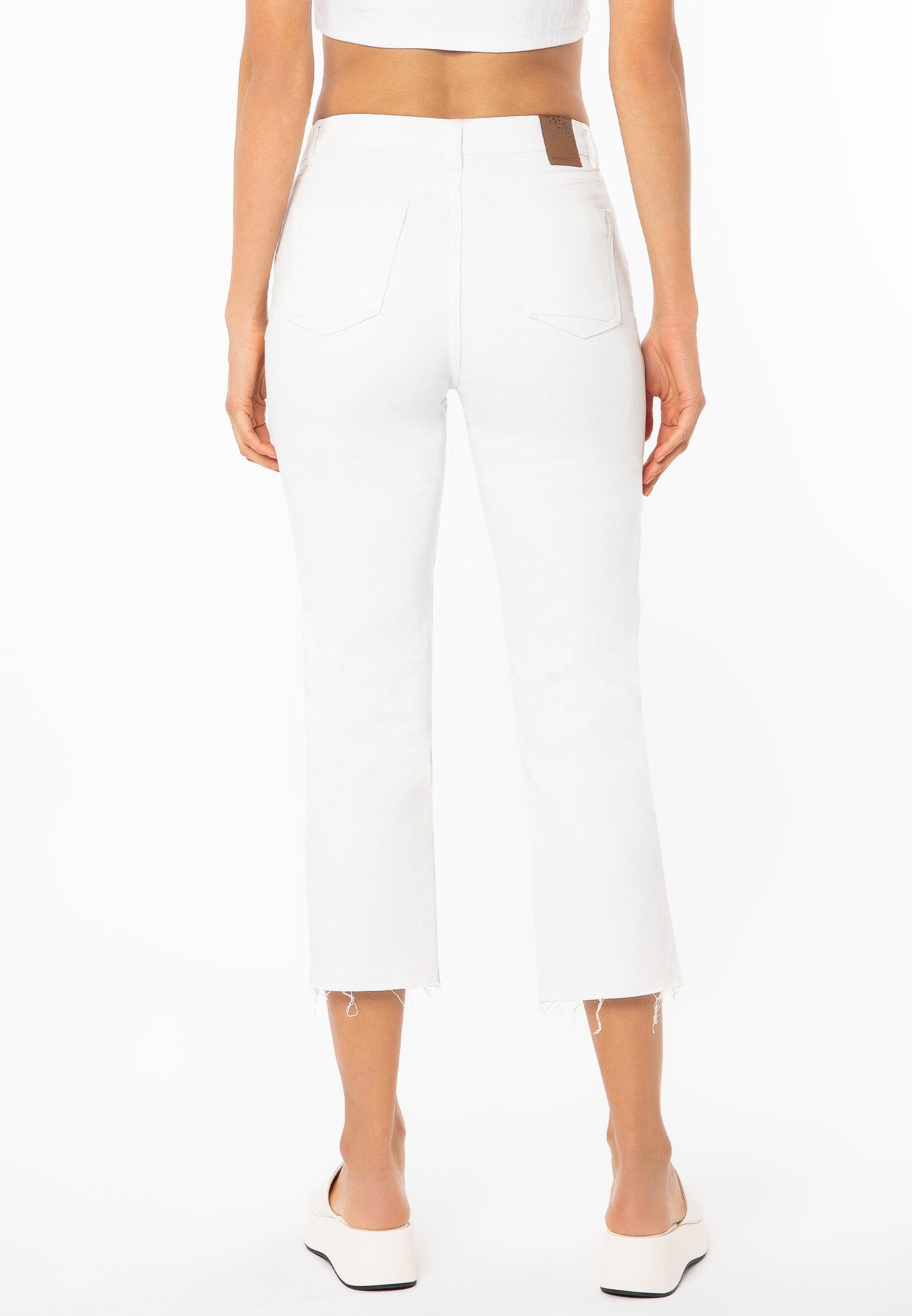 Ankle-Jeans Straight-Leg-Jeans Made Fresh cropped
