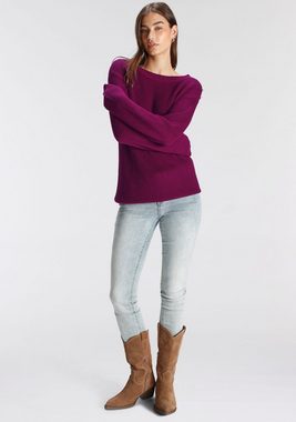 Tamaris Strickpullover mit Knopfdetail