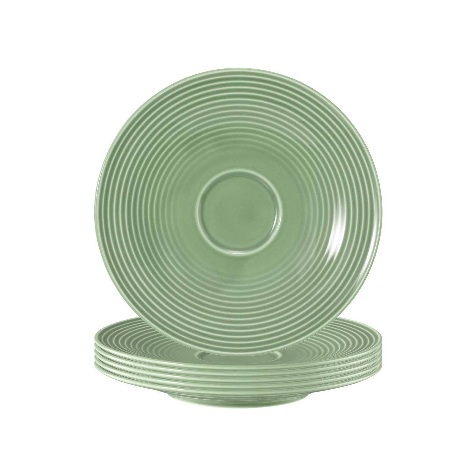 Seltmann Weiden Untertasse Beat Color Glaze Untertassen ø 16,7 cm 6er Set, (6 St)