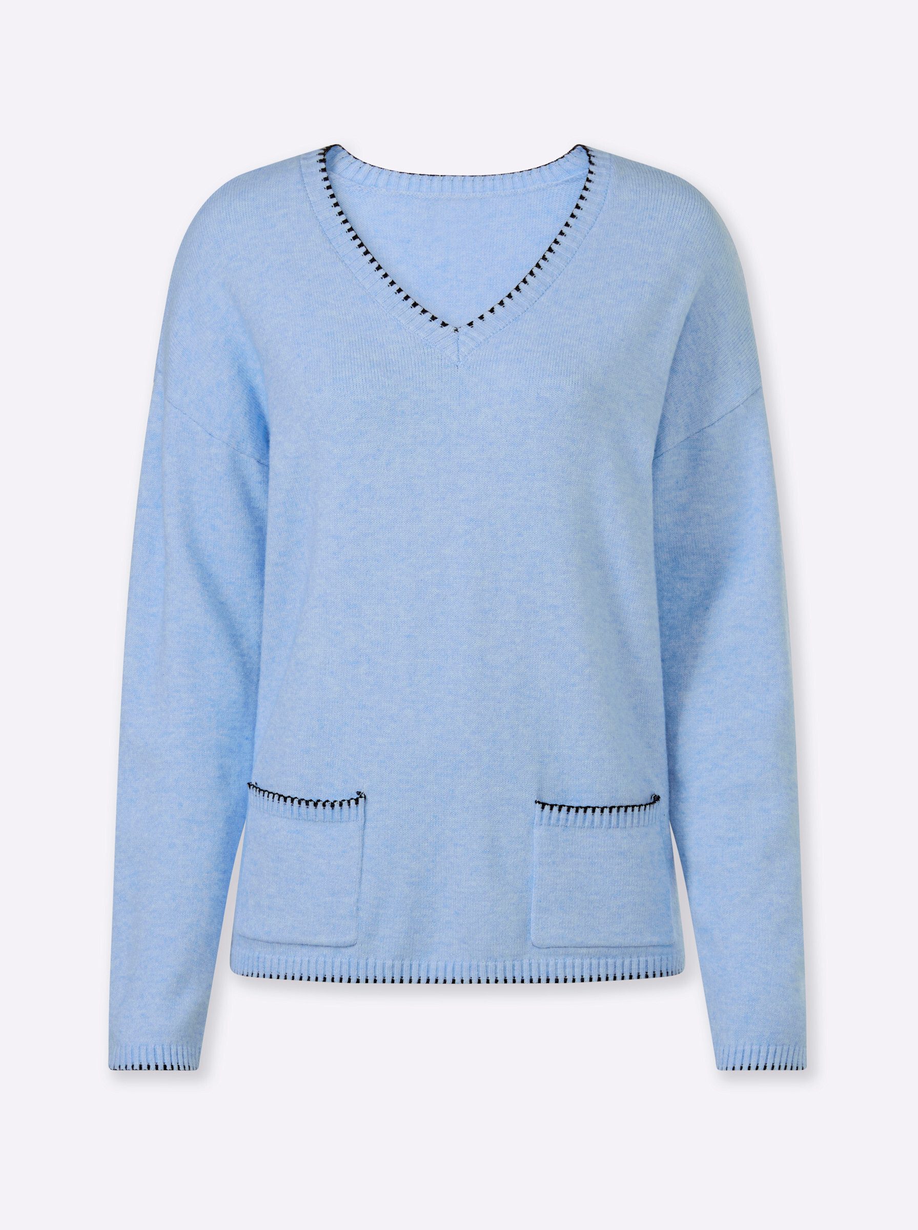 heine Strickpullover Pullover Langarm Feinstrick günstig online kaufen