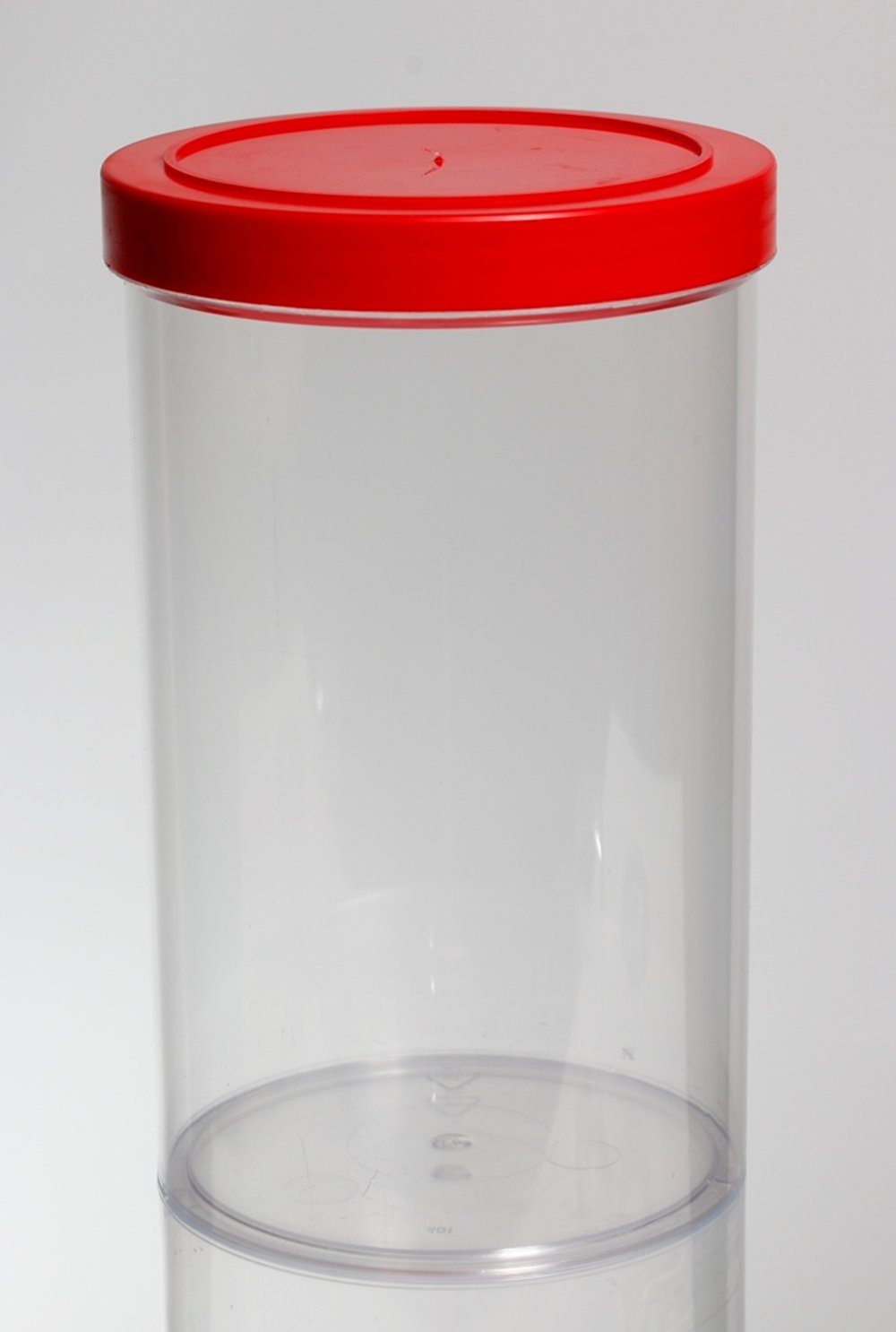 Terrarium Klarsichtleerdose rund mit Schraubdeckel, 1000 ml