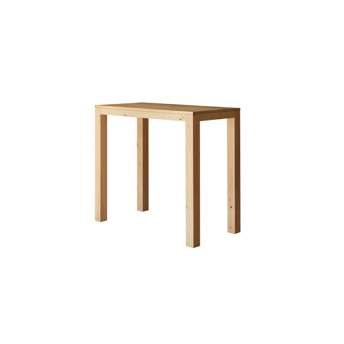 Tikamoon Esstisch Bartisch Eden aus massivem Eichenholz 150x75