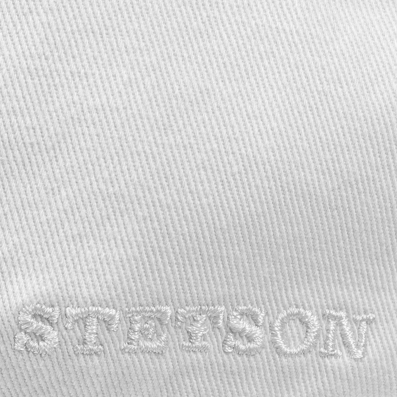Stetson Baseball Cap Metallschnalle Basecap (1-St) weiß