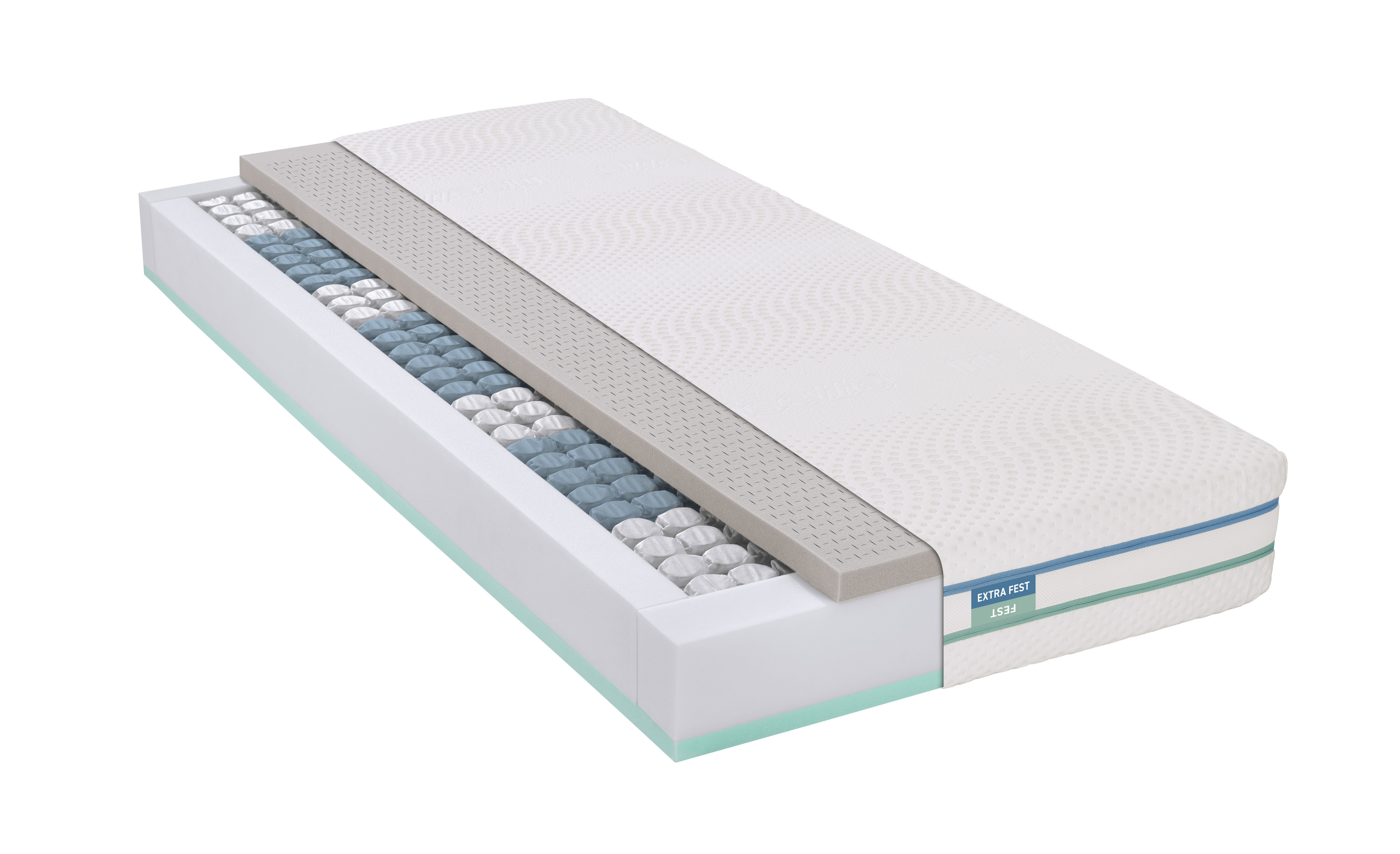 Taschenfederkernmatratze ergonomische Wendematratze 2in1, Irisette 2for4 TF günstig online kaufen