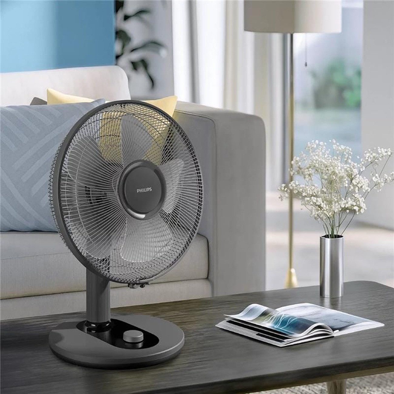 Philips Akku-Standventilator Mercury 1000 Series CX1030/01
