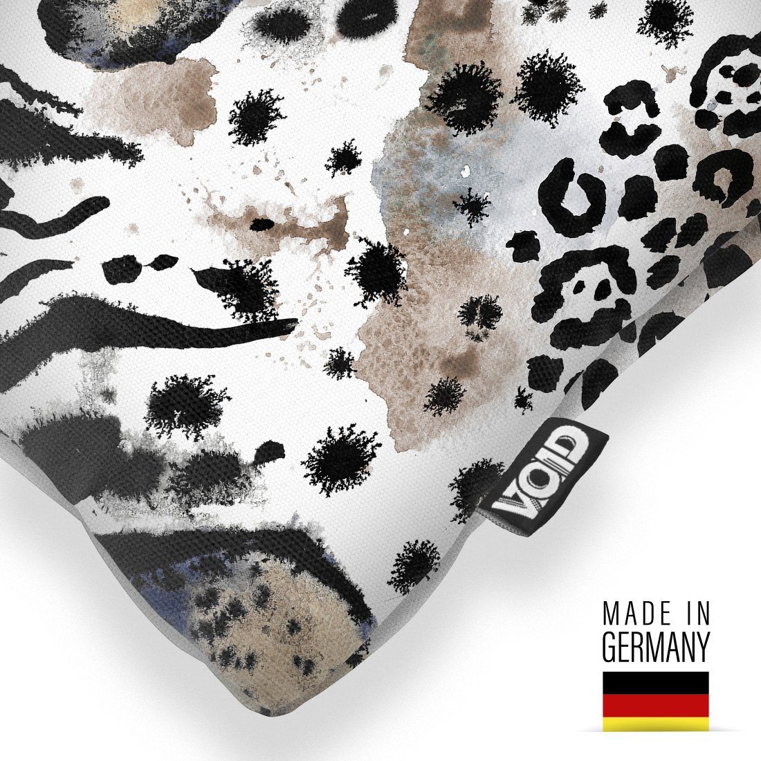 VOID Kissenbezug, (1 Stück), Leopard Raubkatze Katze Wildkatze Afrika Safari Dschungel gepunktet L