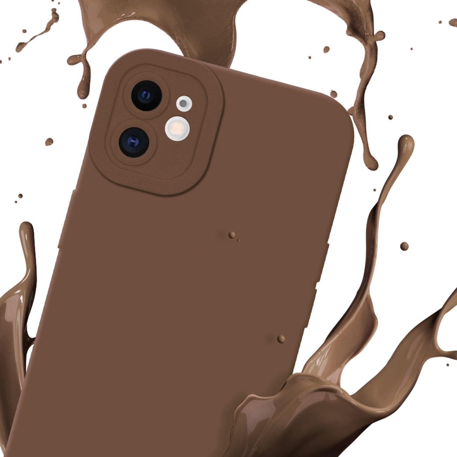 Cadorabo Handyhülle für iPhone 11 Hülle Apple iPhone 11, Hülle Schutzhülle TPU Silikon Case Cover