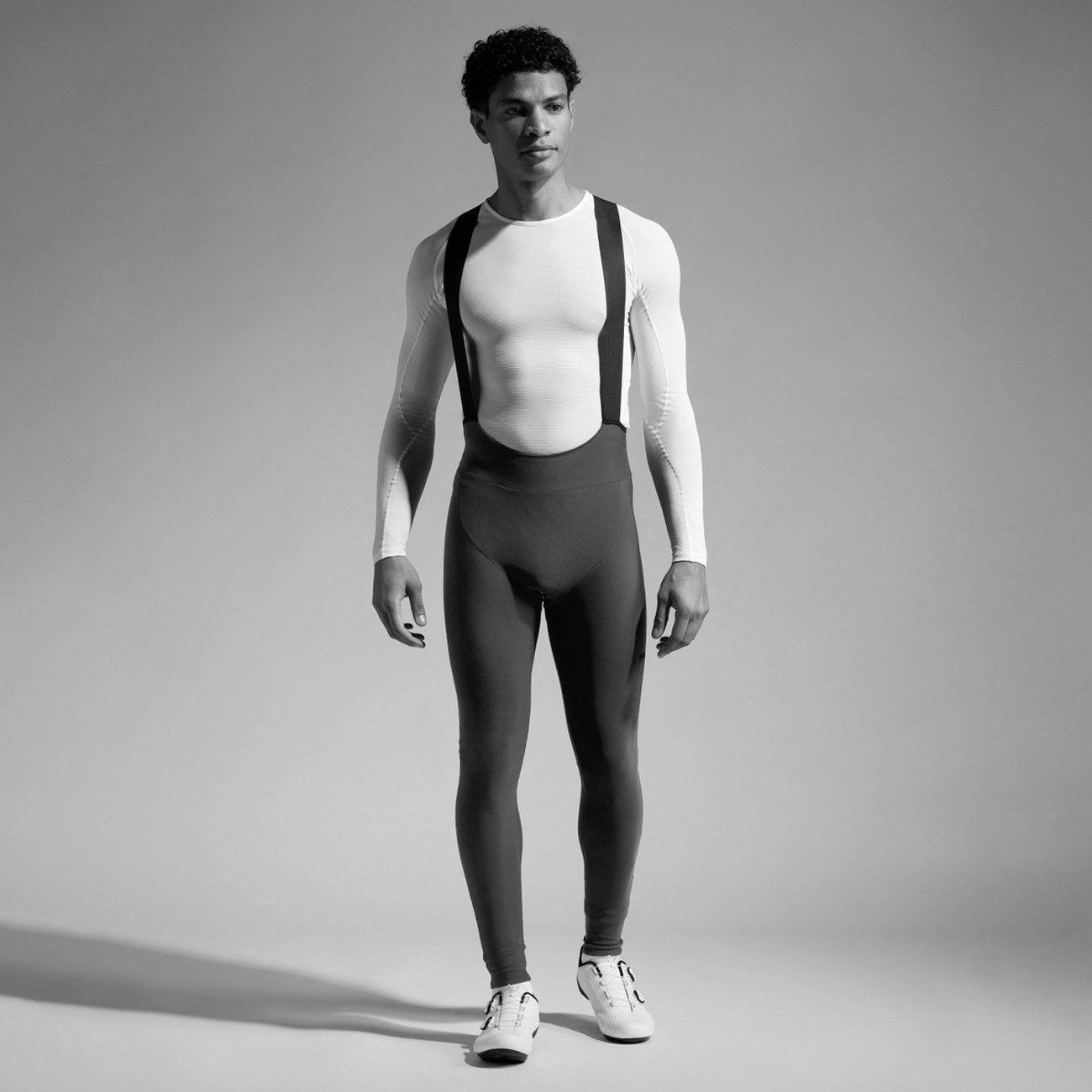 GORE® Wear Laufhose Gore Wear Swiftride Thermo Bib Tights+ Herren Black Neon Yellow