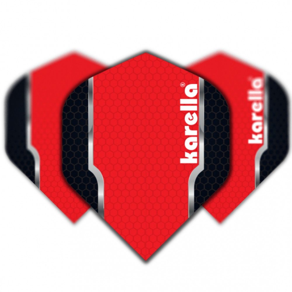 Dartpfeil Karella Flights Karella Fighter Darts Zubehör.
