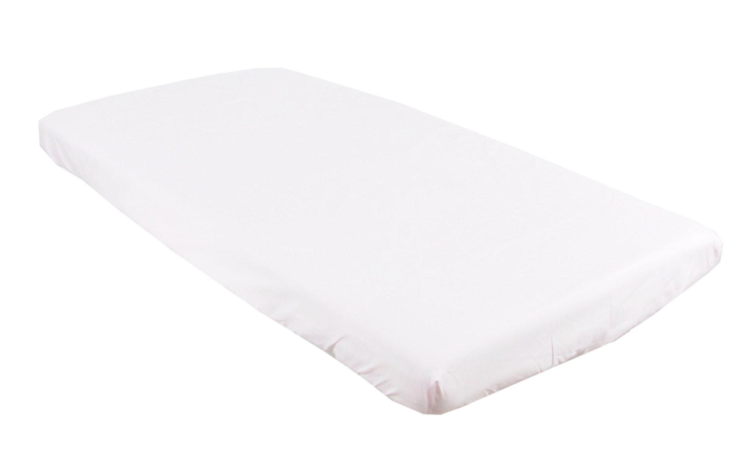 BabyLux Spannbettlaken SPANNBETTLAKEN 70x140 Spannbetttuch Baumwolle Kinder Baby Babybett, Weiß 70x140 cm