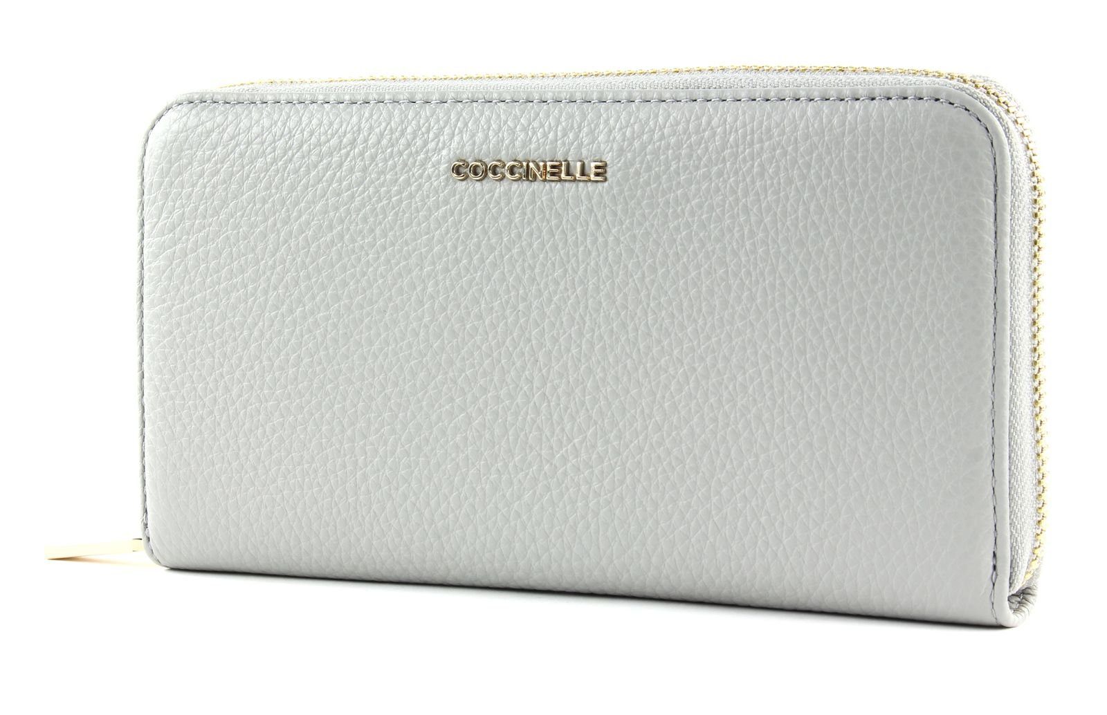 COCCINELLE Geldbörse Metallic Soft, aus echtem günstig online kaufen