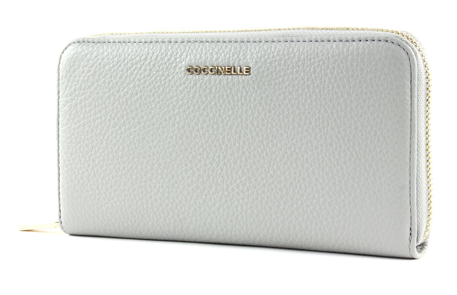 COCCINELLE Geldbörse Metallic Soft Dolphin