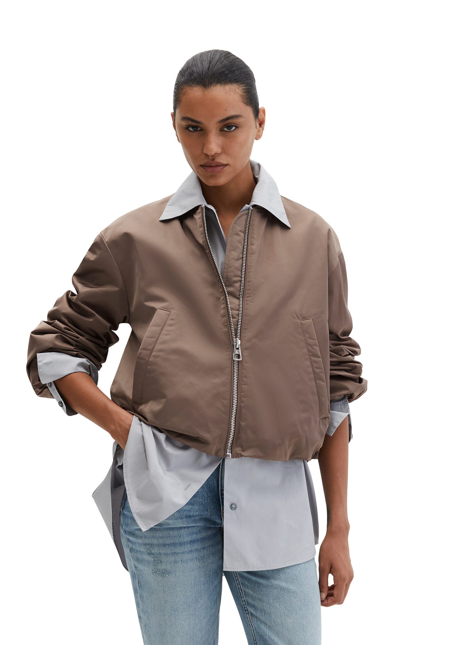 Marc O'Polo Outdoorjacke aus recyceltem Polyester günstig online kaufen