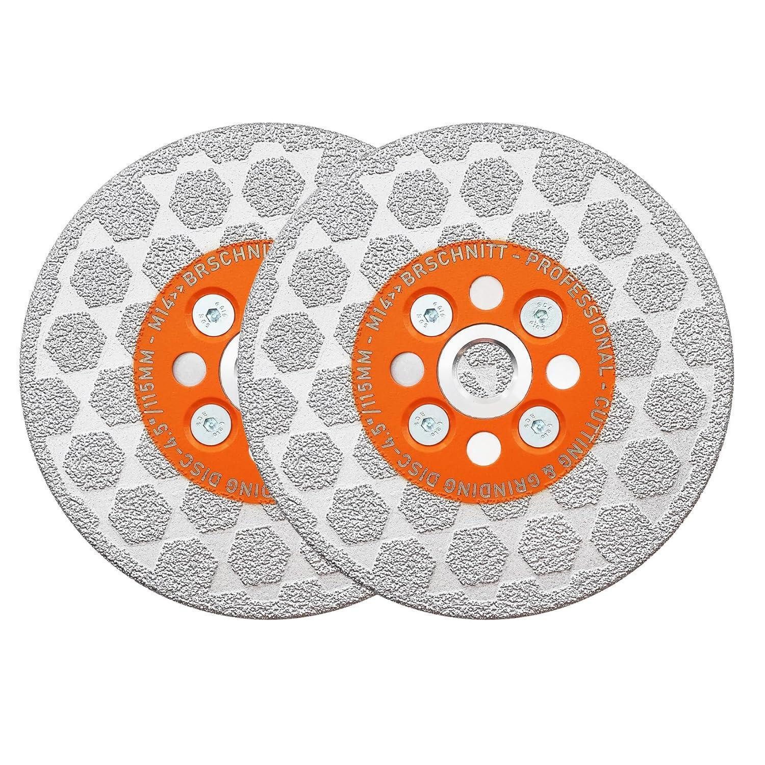 LuxusKollektion Diamanttrennscheibe Trennscheibe 115mm Doppelseitig BRSCHNITT XL