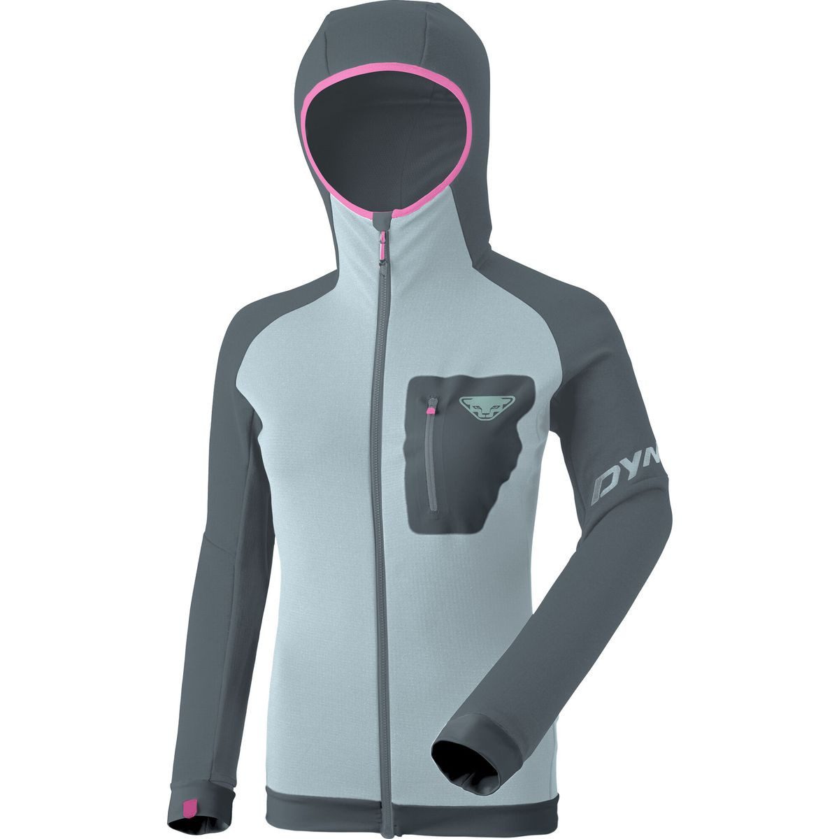 Dynafit Fleecejacke Radical Polartec® W Jacket Leichter, technischer Midlayer aus Polartec® Power Grid™ Fleece mit