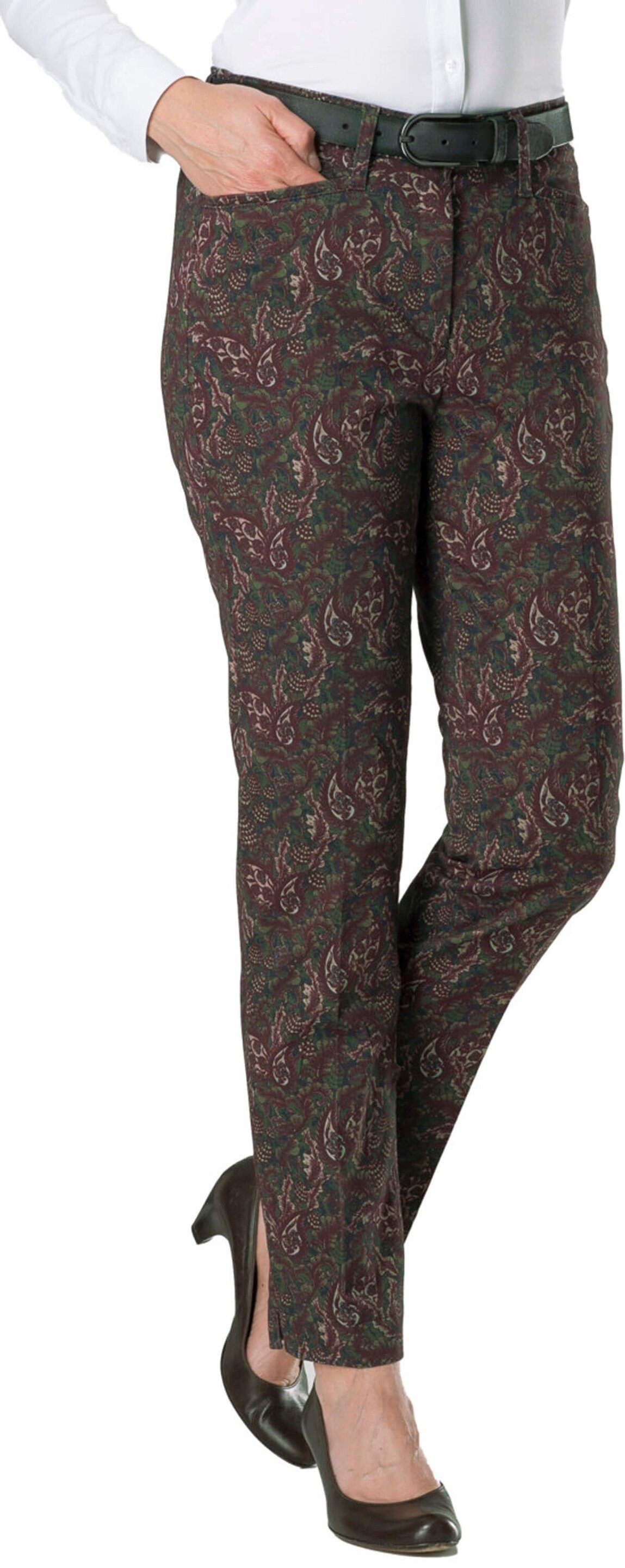 Stoffhose RAPHAELA BY BRAX Hose Lorella oliv