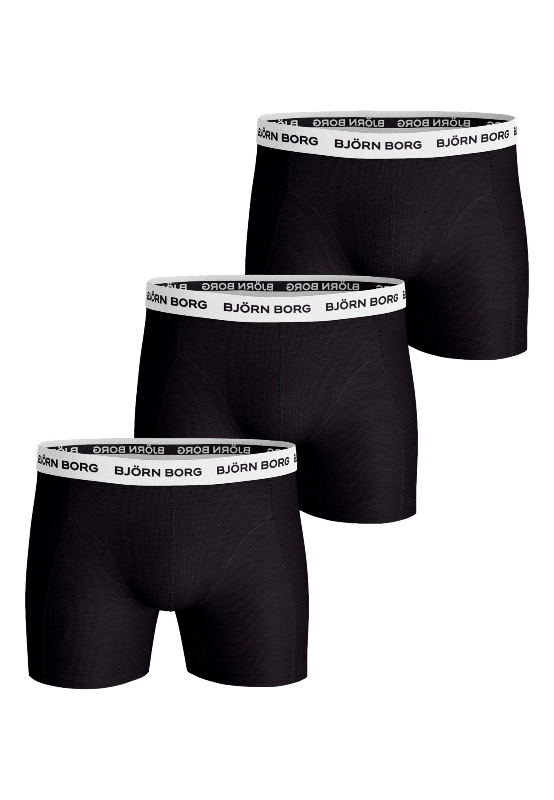 Björn Borg Boxershorts Boxershorts Unterhosen (3-St)