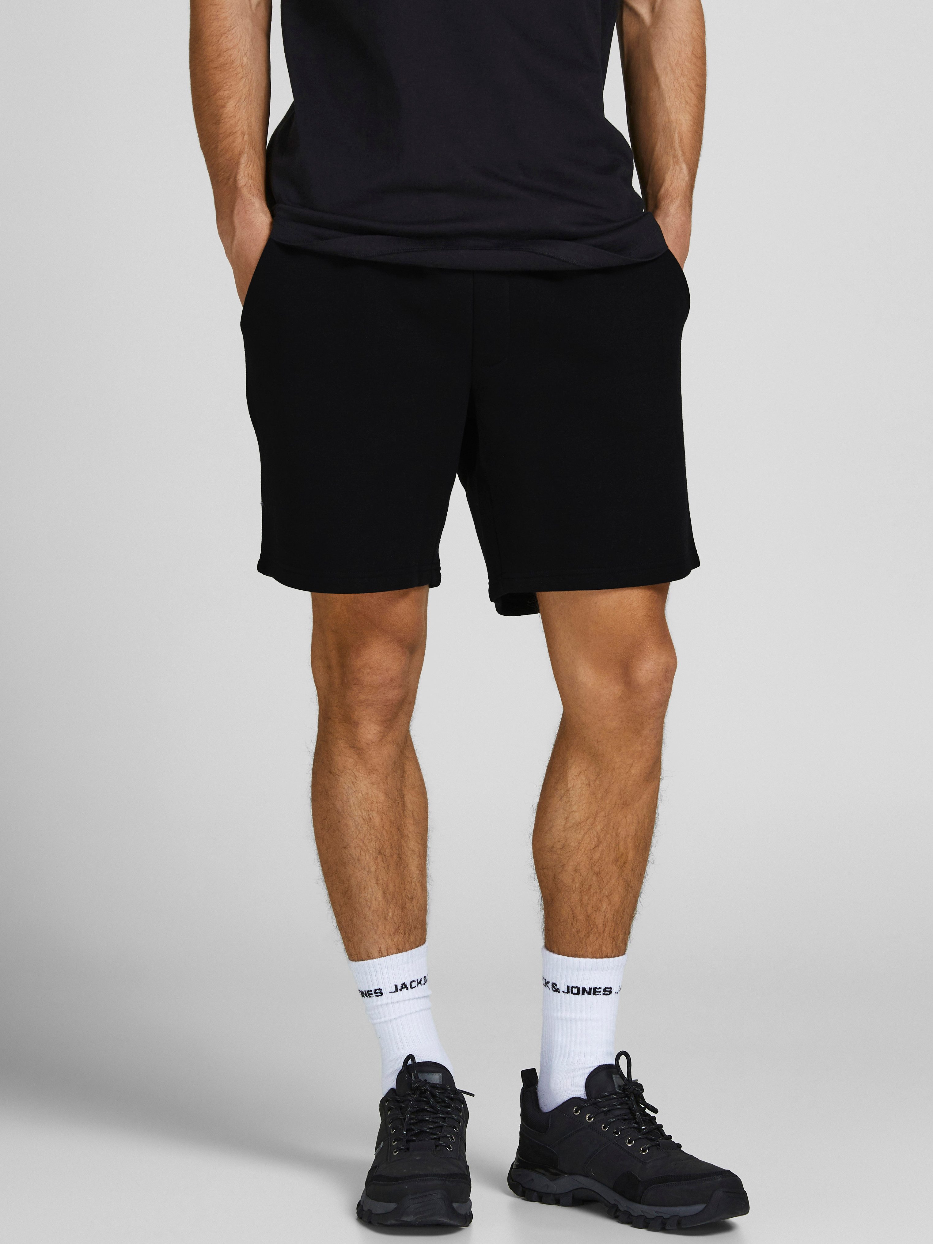 Jack & Jones Sweatshorts JPSTGORDON mit elastischem Bund unifarben, modisch günstig online kaufen