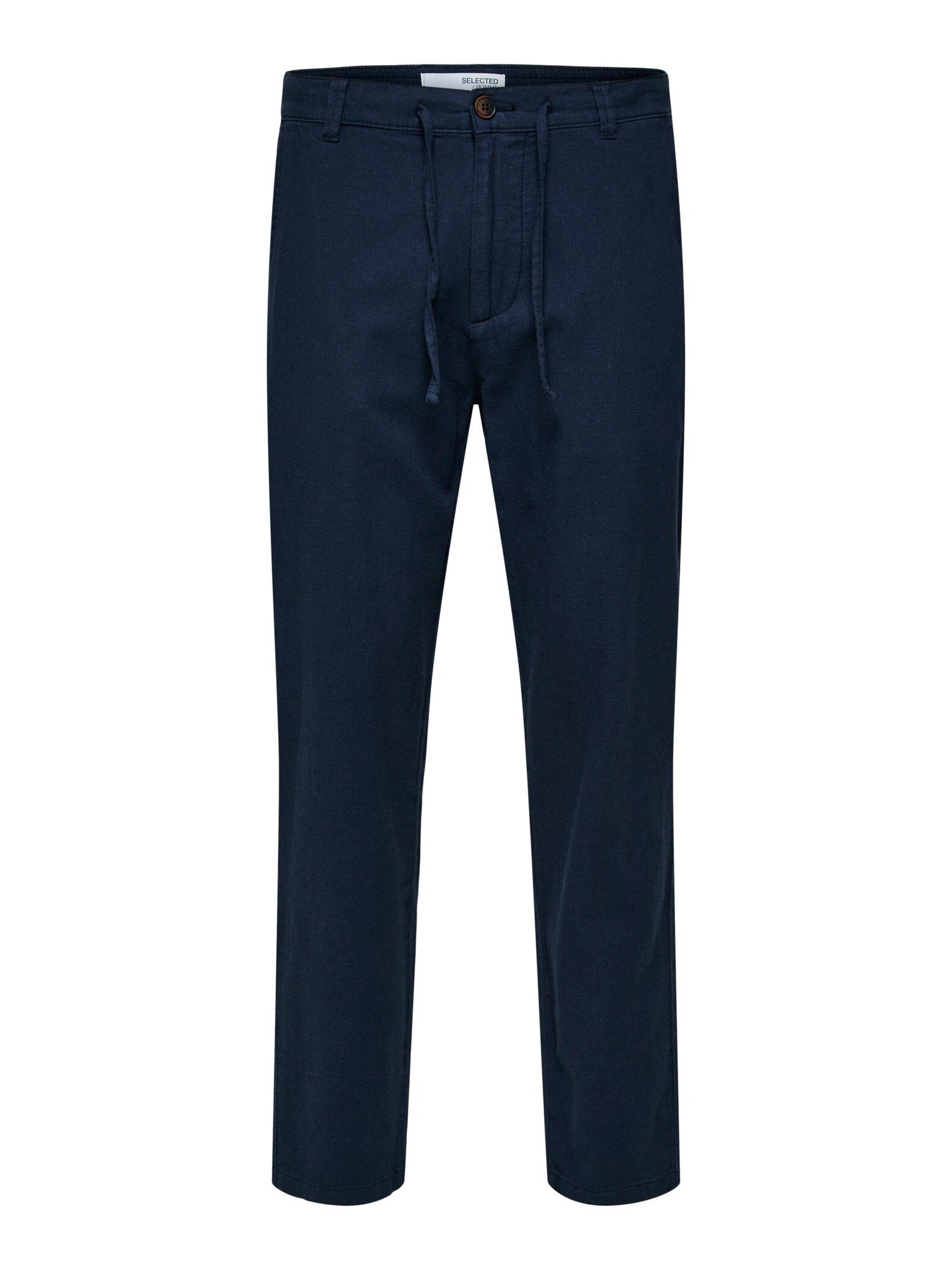 Selected Herren Chino Hose SLHCOMFORT-BRODY LINEN Comfort Fit günstig online kaufen