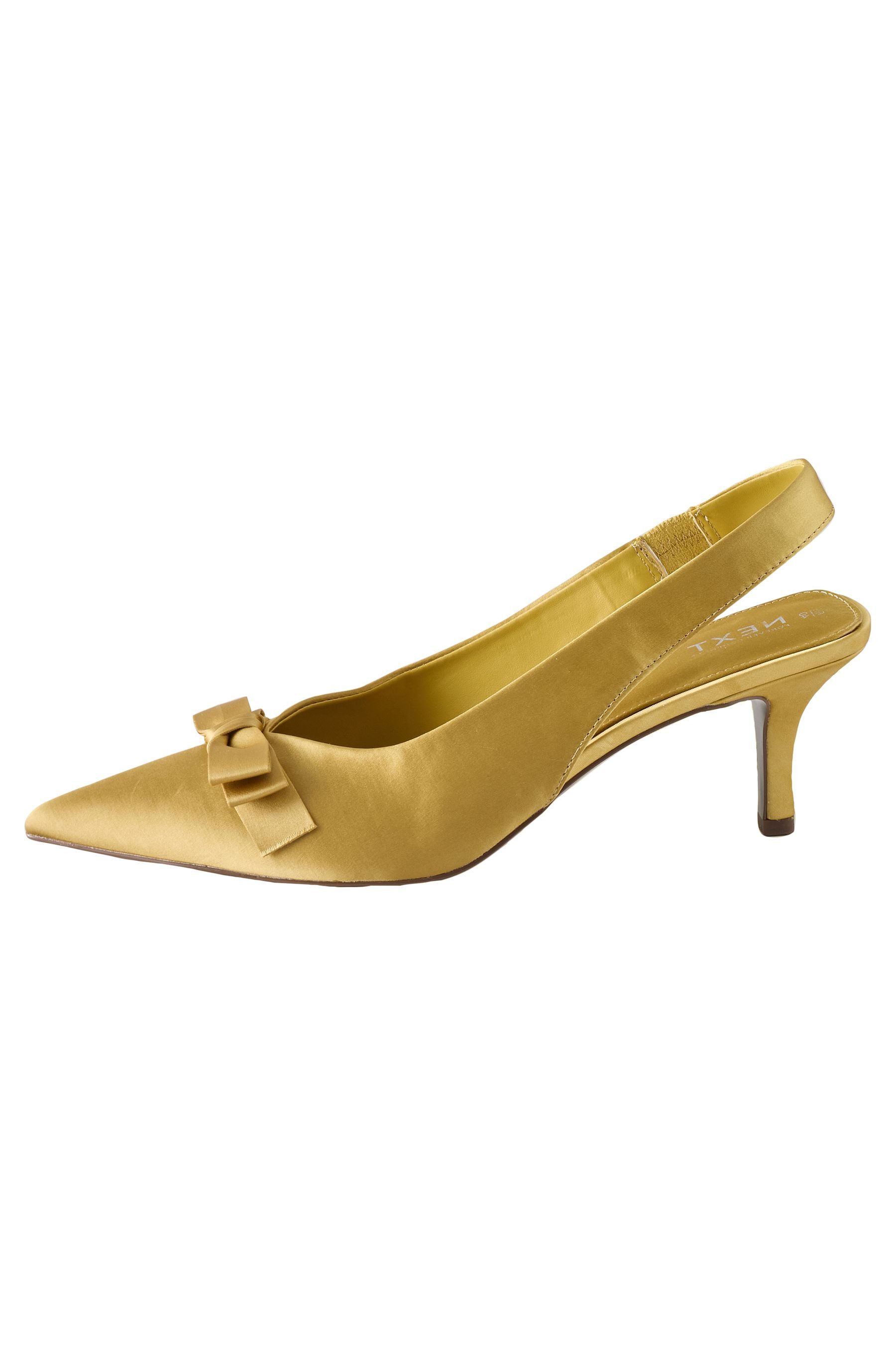 Next Forever Comfort® Slingbacks mit Schleife aus Satin Slingsandale