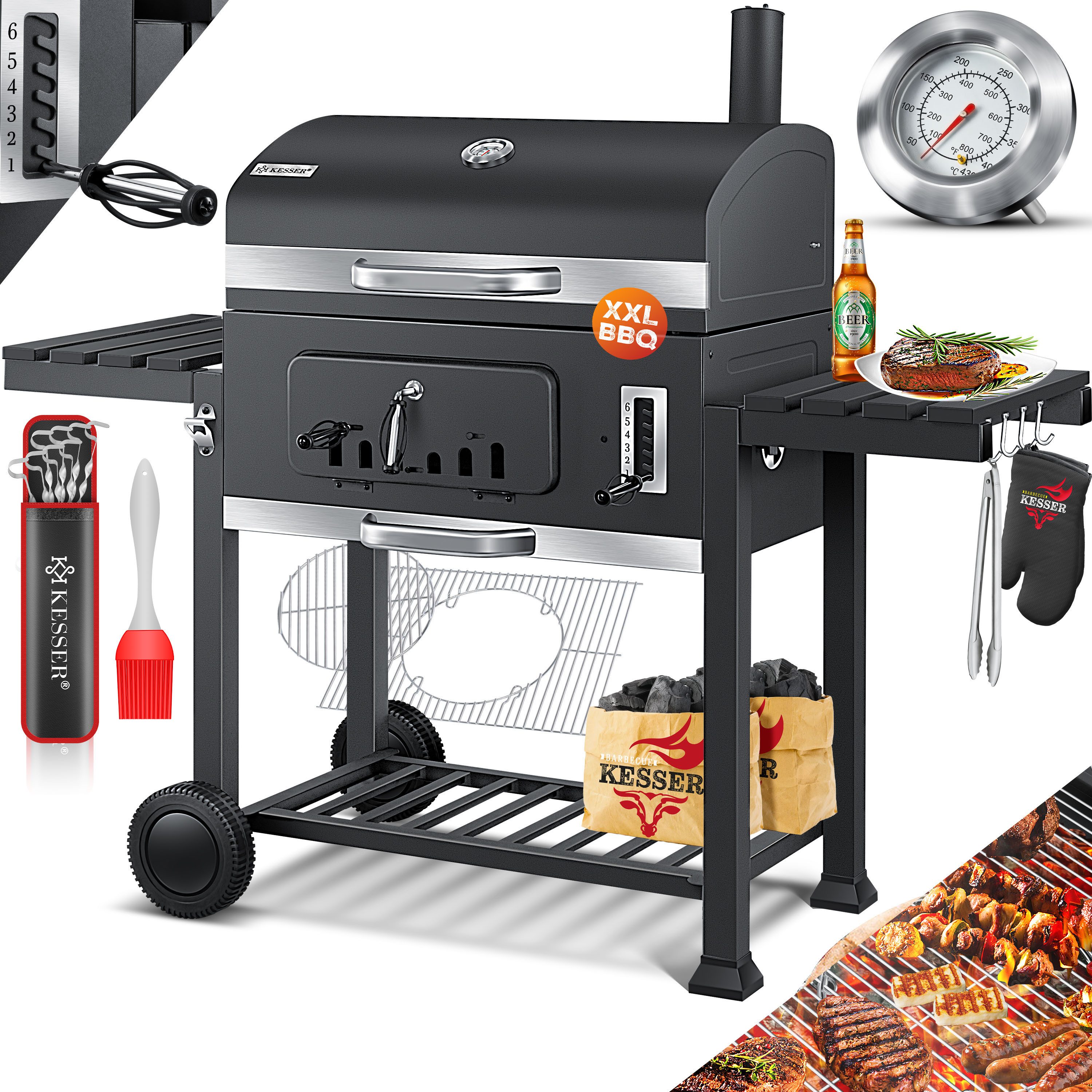 Holzkohlegrill