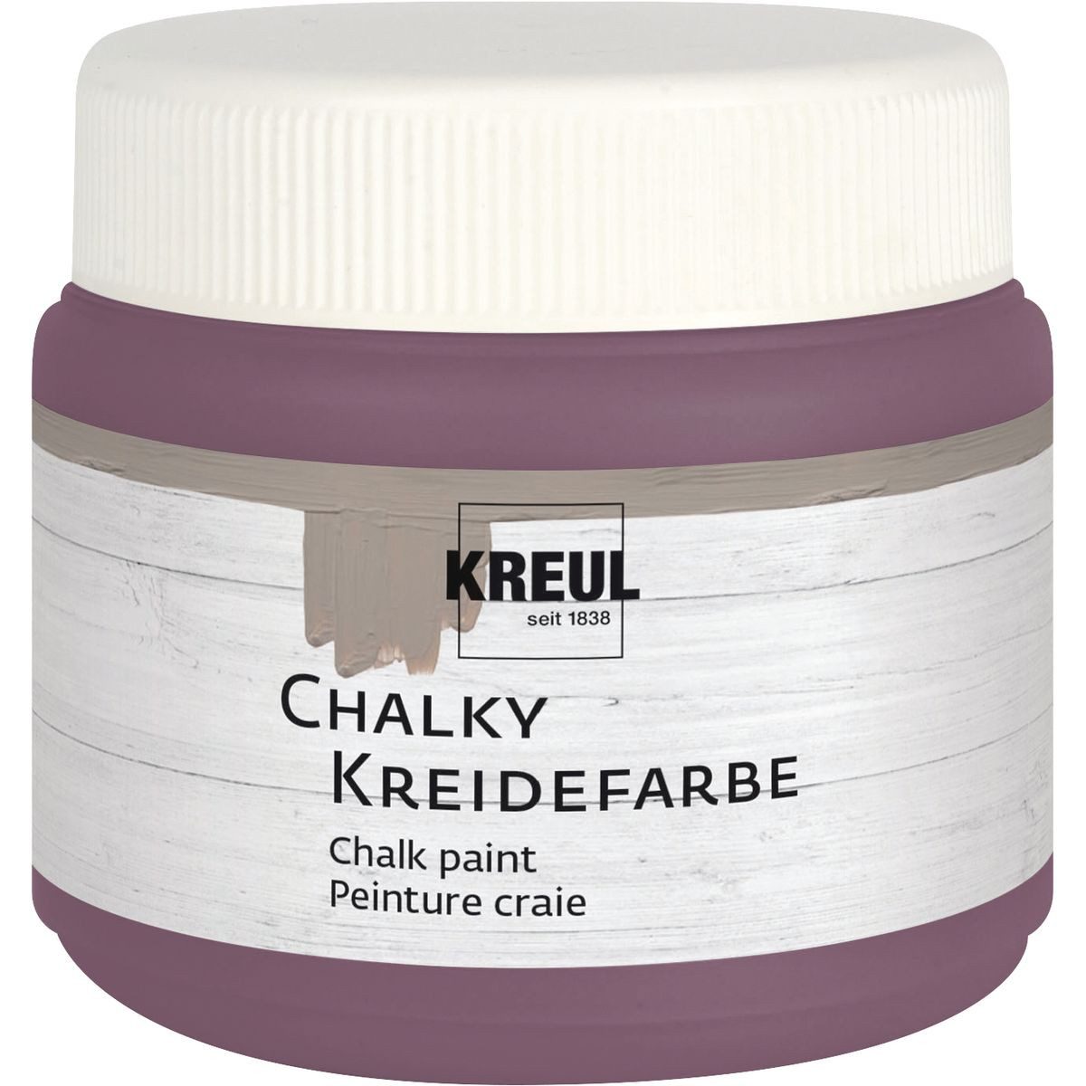 C. KREUL Kreidefarbe KREUL Kreidefarbe Chalky pure purple 150ml Dose