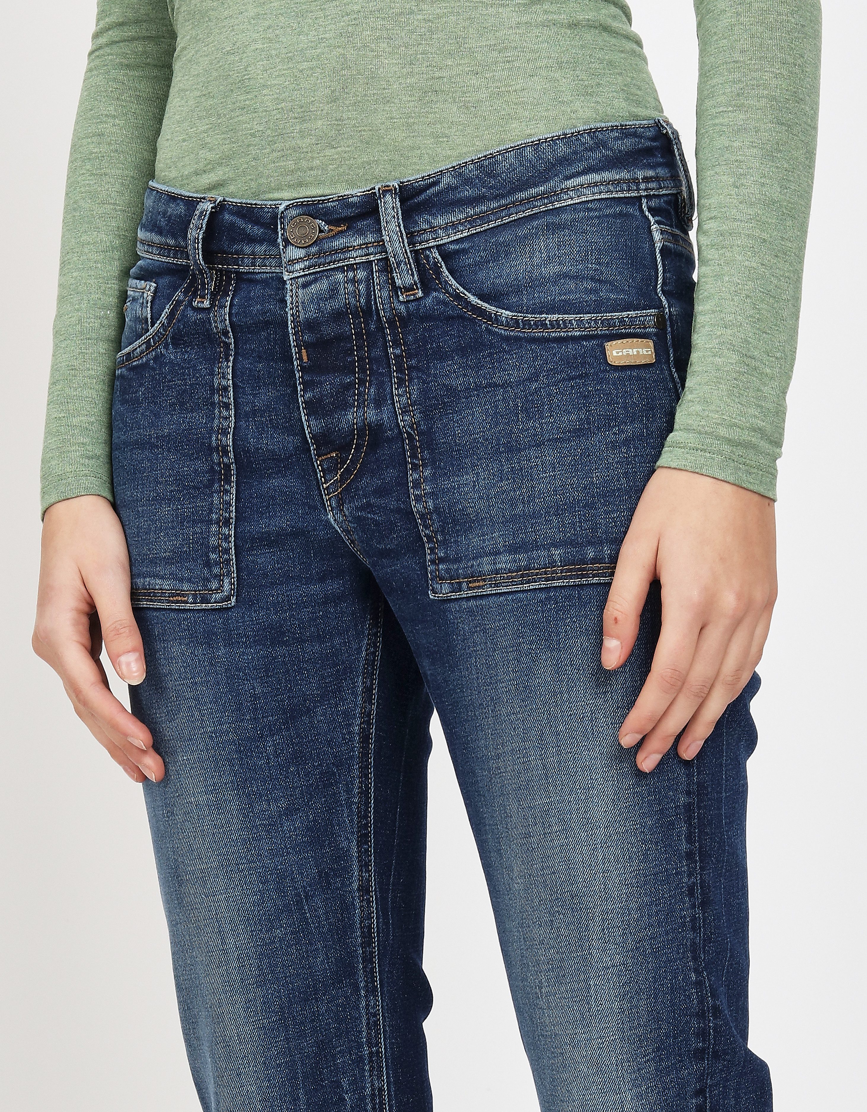 GANG Boyfriend-Jeans 94NICA WORKER cooler, androgyner Look