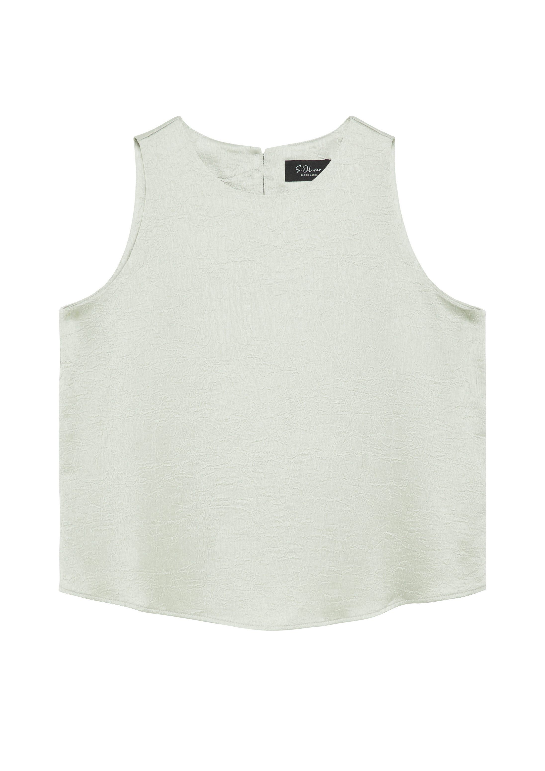 s.Oliver Blusentop Bluse Satiniertes Top