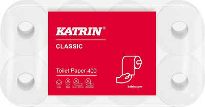 KATRIN Toilettenpapier KATRIN® 14293 Classic 400 Toilettenpapier 2-lagig
