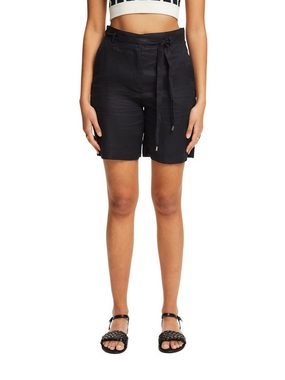 Esprit Shorts Shorts aus Leinen mit weitem Bein (1-tlg)