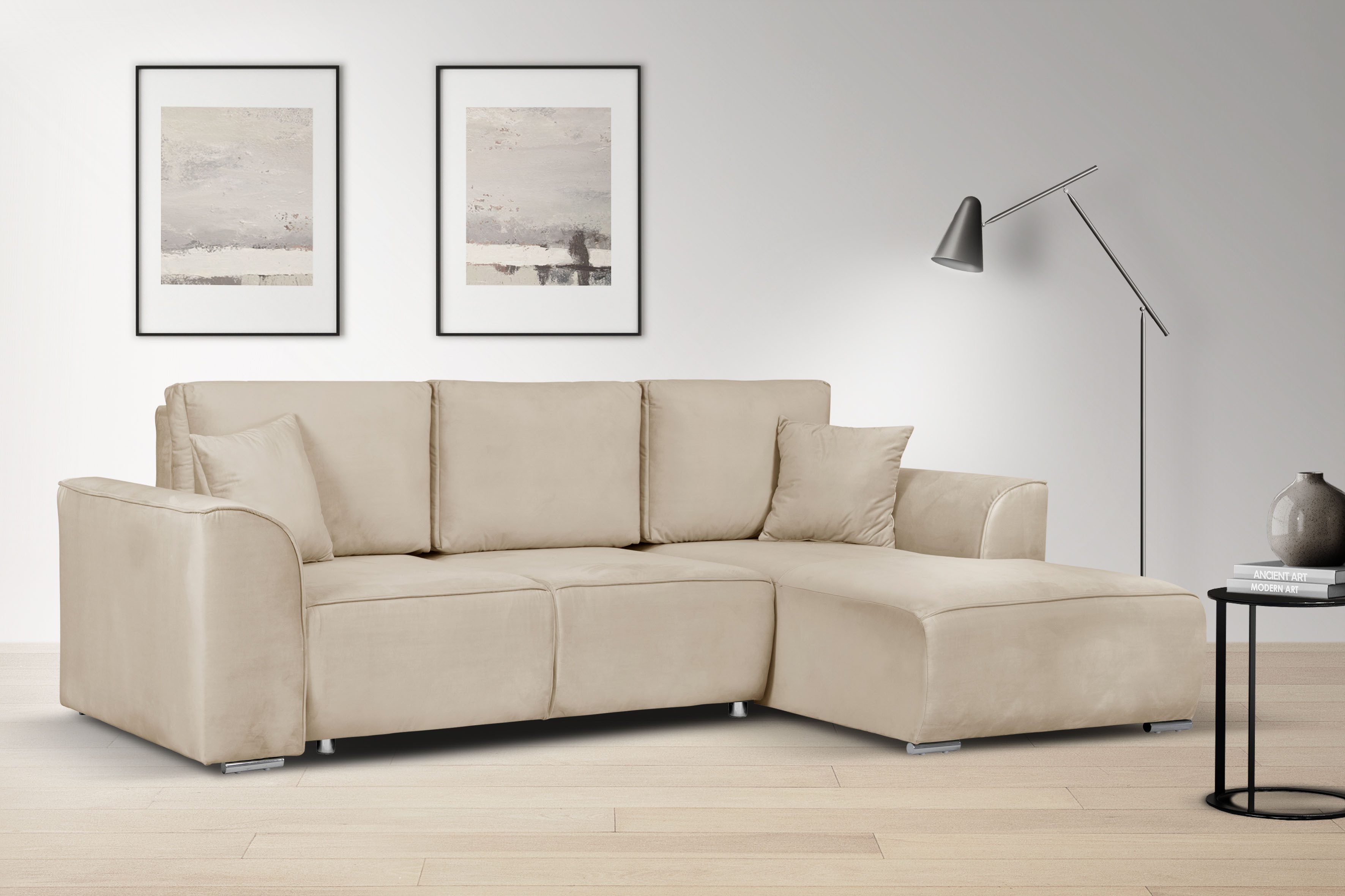 INOSIGN Ecksofa BEATRICE optionale Schlafsofa mit günstig online kaufen