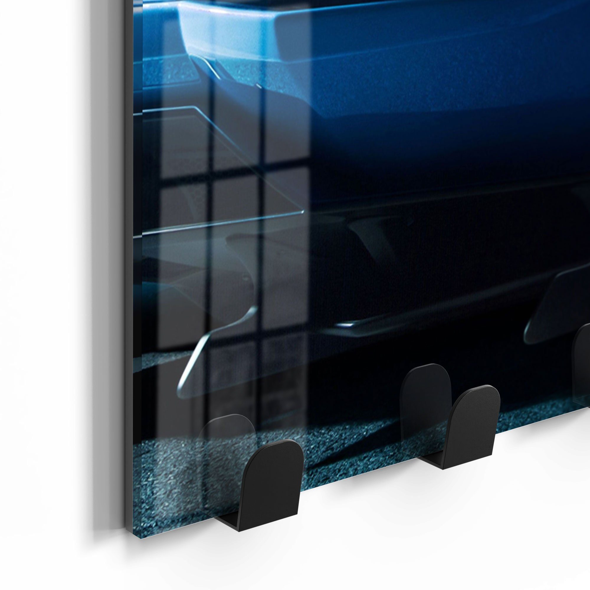 Garderobe Aventador', magnetisch Paneel beschreibbar Glas 'Lamborghini Kleiderhaken DEQORI