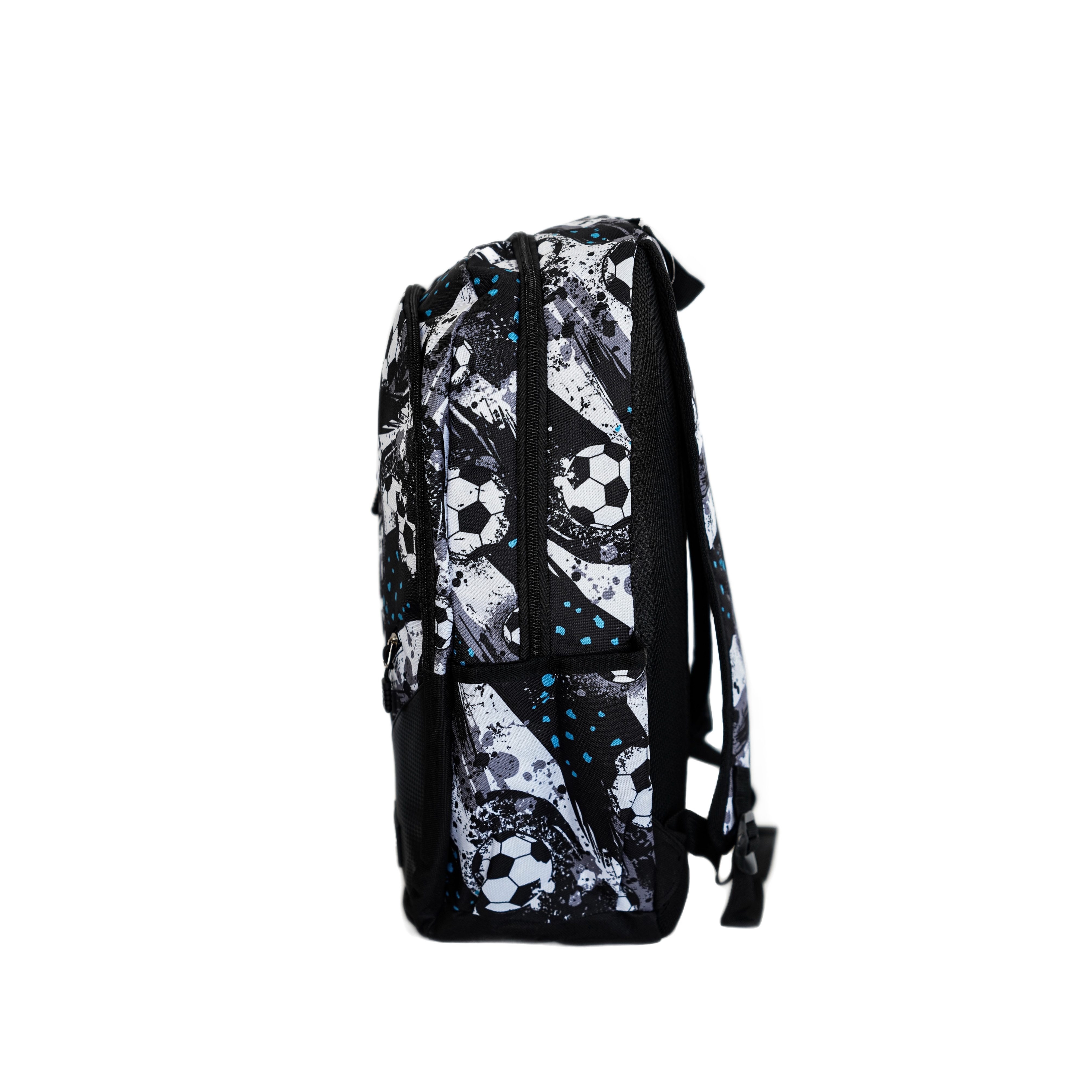 Susino Rucksack (1-tlg), mit Fußballmotiv für Schule, Sport & Alltag