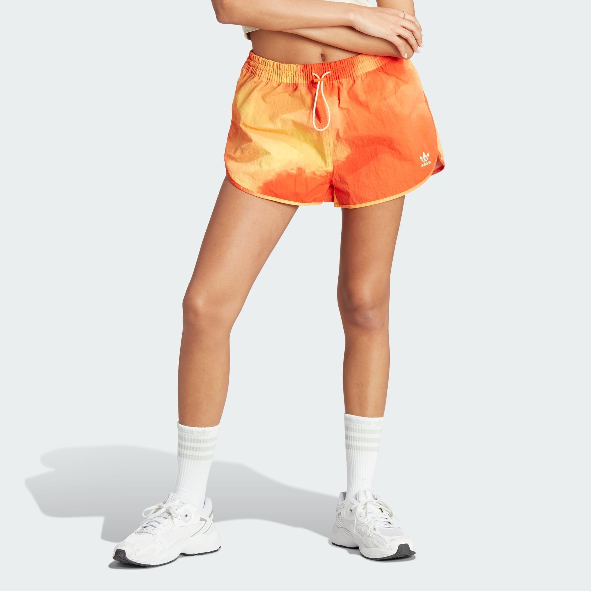 adidas Originals Shorts COLOR FADE RUNNER SHORTS Bold Gold / Multicolor
