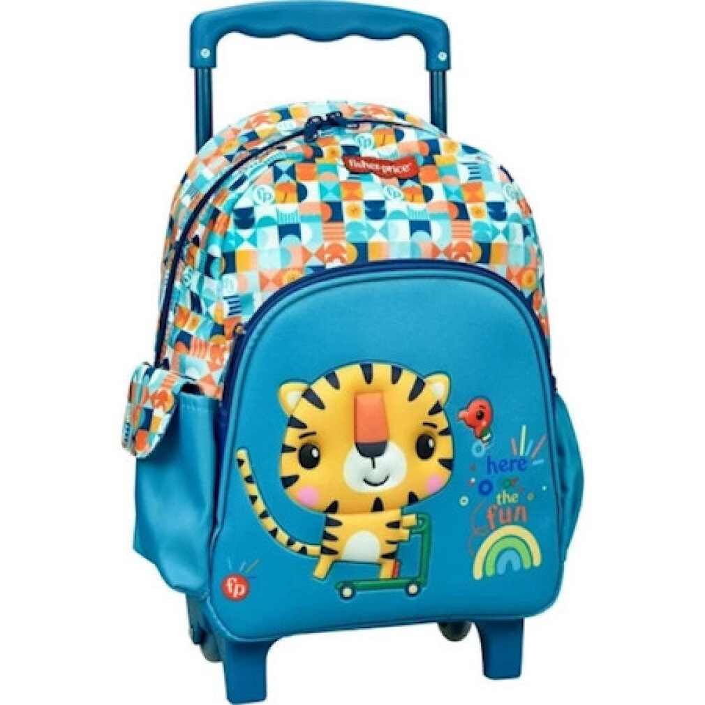 Giovas Rucksack Javoli Fisher-Price Animals Tiger Rollrucksack, Tasche 30 cm