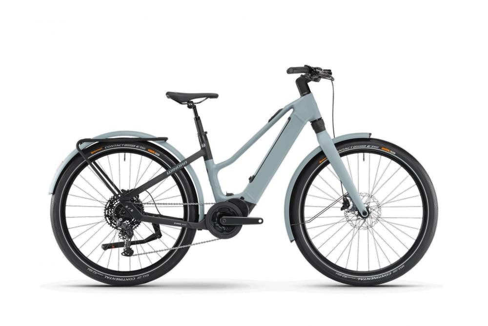 Winora E-Bike iRide Pure X10 MID i400Wh 10-G Cues 24 Wi BSXM nile blue/black matt Rh
