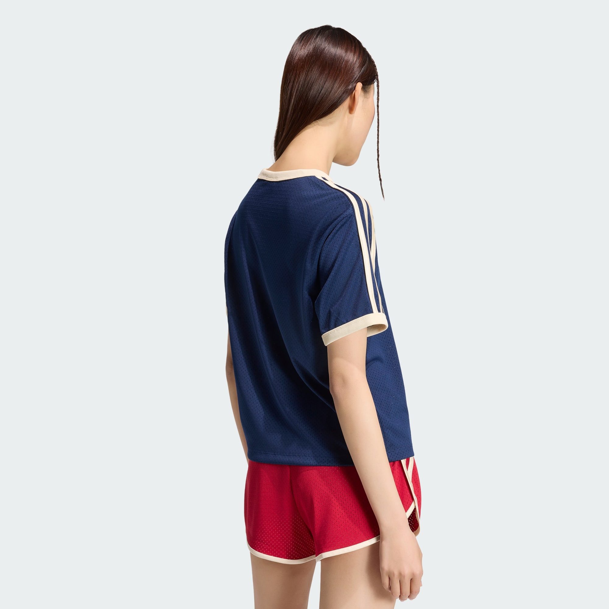 adidas Originals T-Shirt LINEAR MESH T-SHIRT (1-tlg)