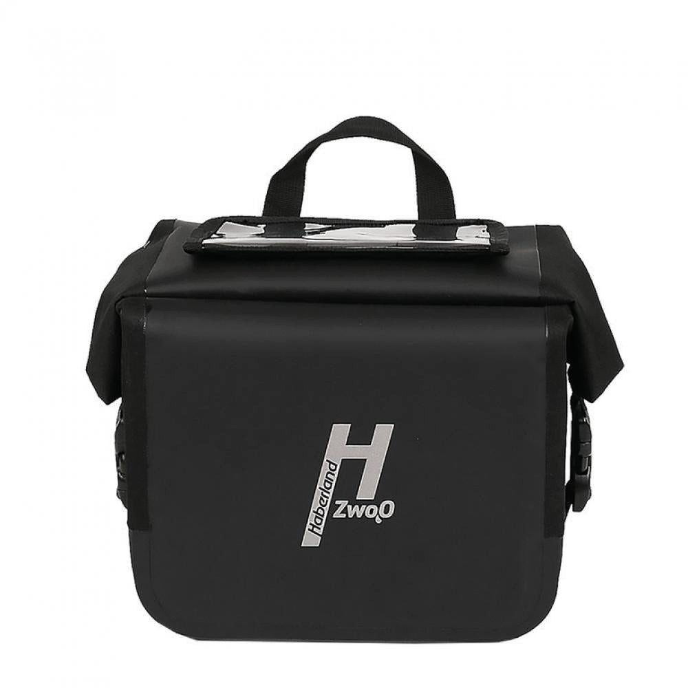 Haberland Fahrradrucksack Haberland Lenkertasche H2O schwarz wasserdicht - robuste Lenkertasche