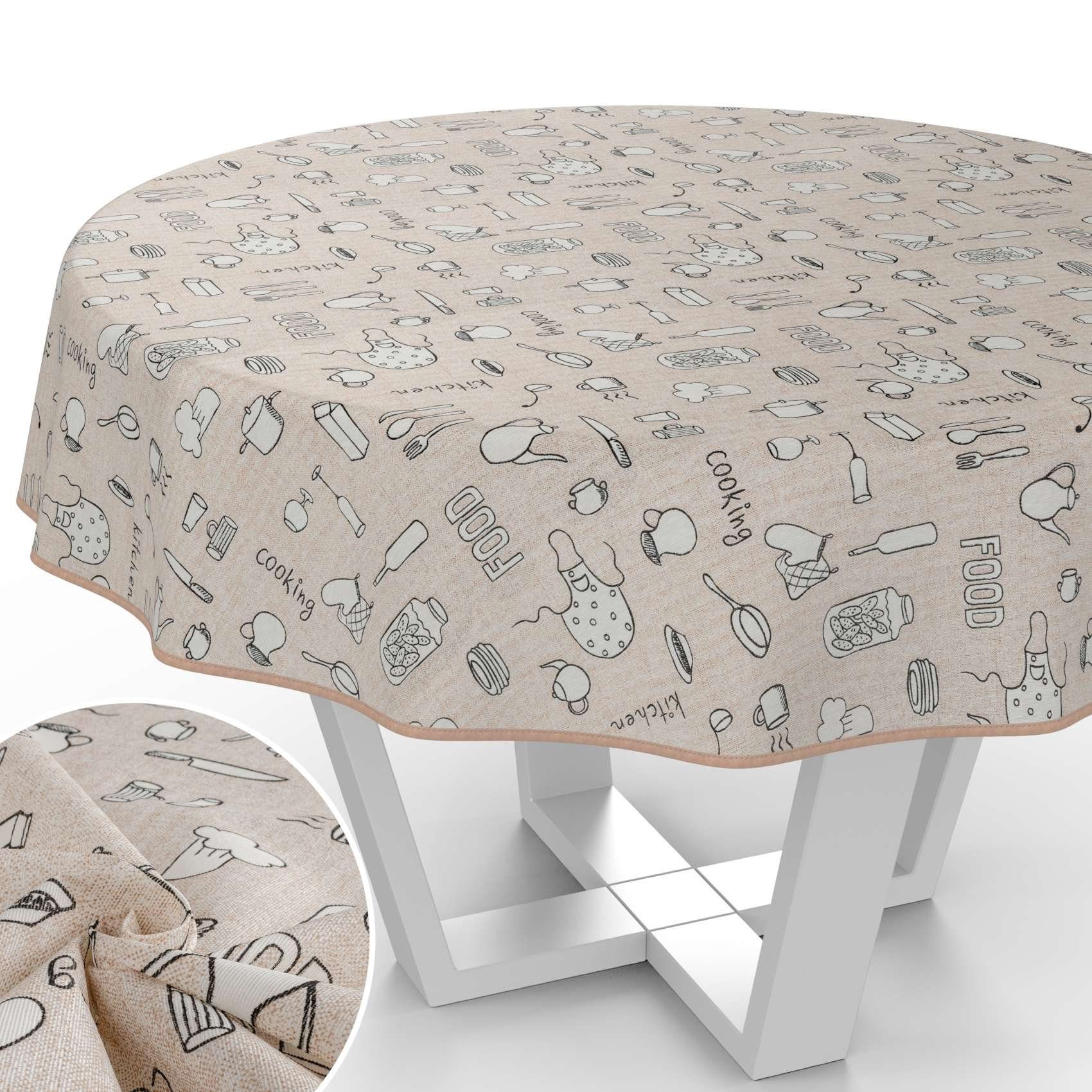 ANRO Tischdecke mit Tee und Kaffee günstig online kaufen
