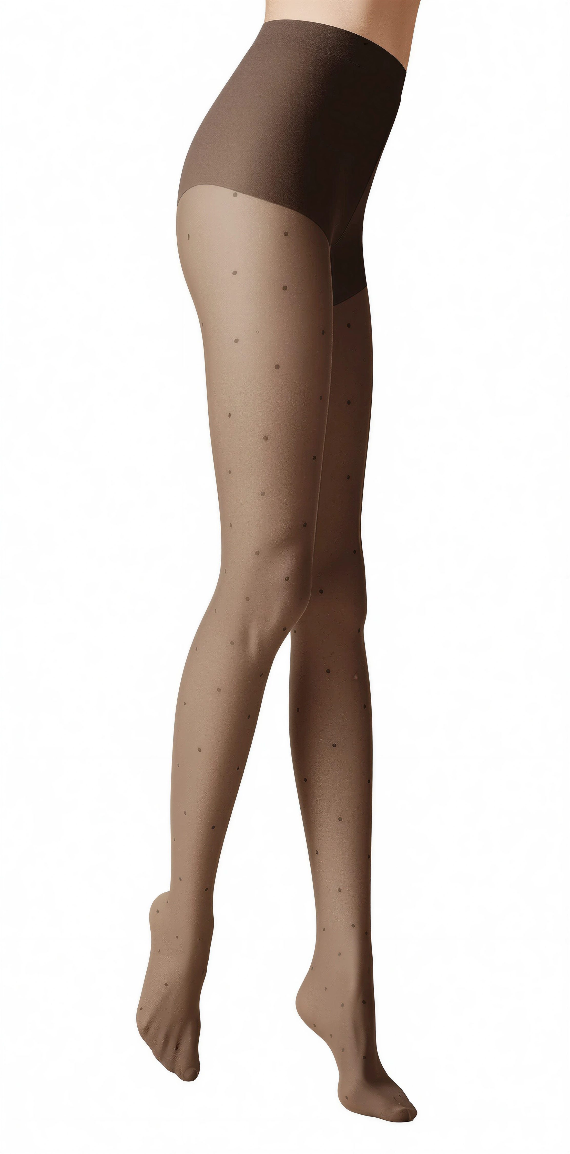 KUNERT Feinstrumpfhose Damen CLASSIC DOTS 20 DEN 20 DEN (1 St) transparent & matt