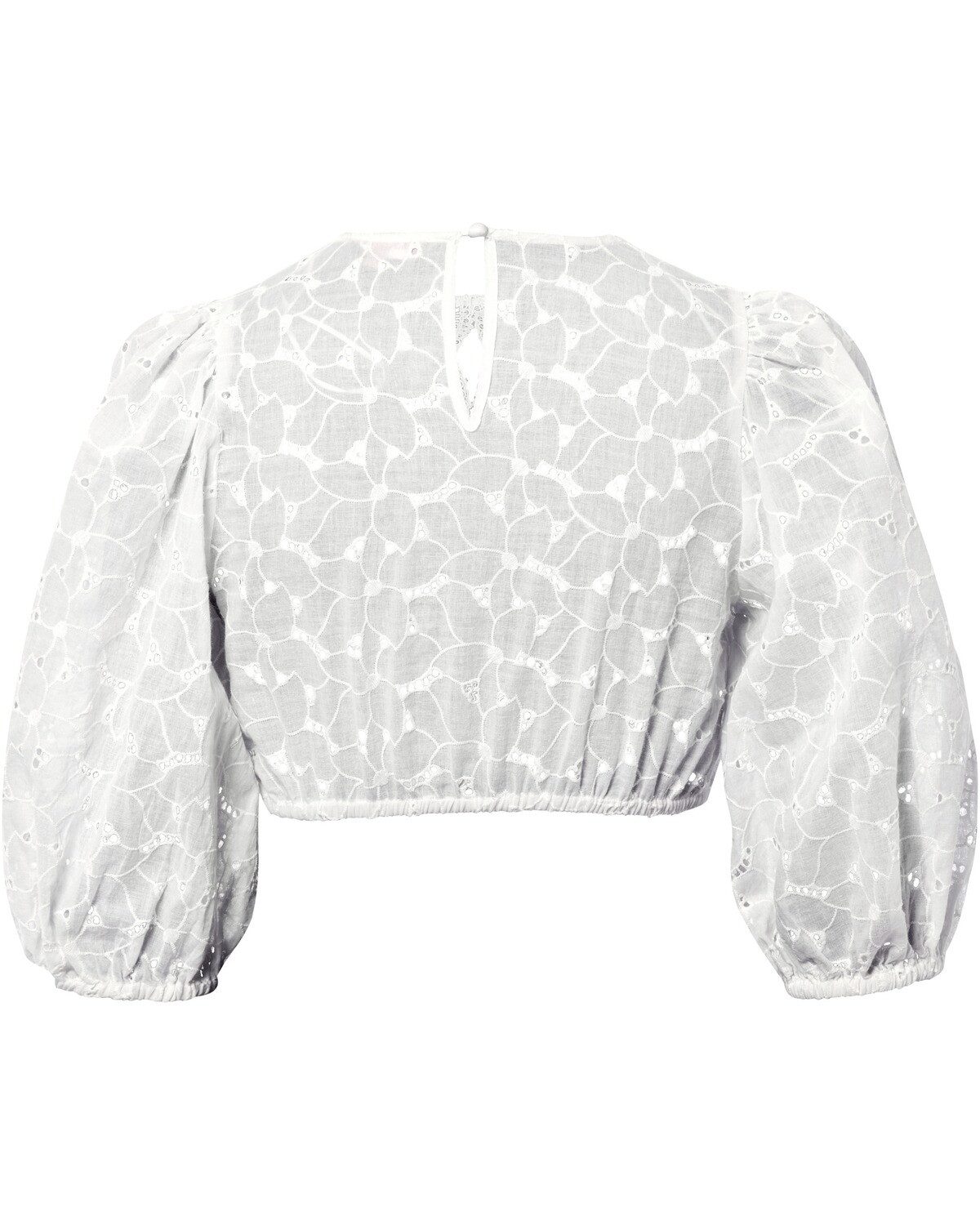 Krüger Madl Dirndlbluse Dirndlbluse mit Lochstickerei günstig online kaufen