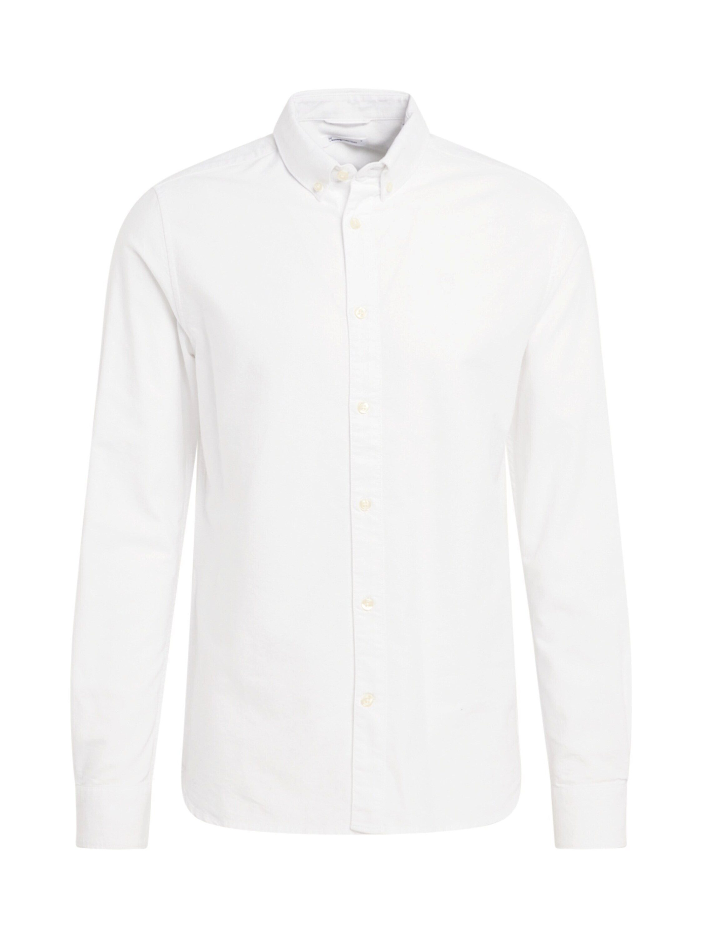 KnowledgeCotton Apparel Langarmhemd Harald (1-tlg)