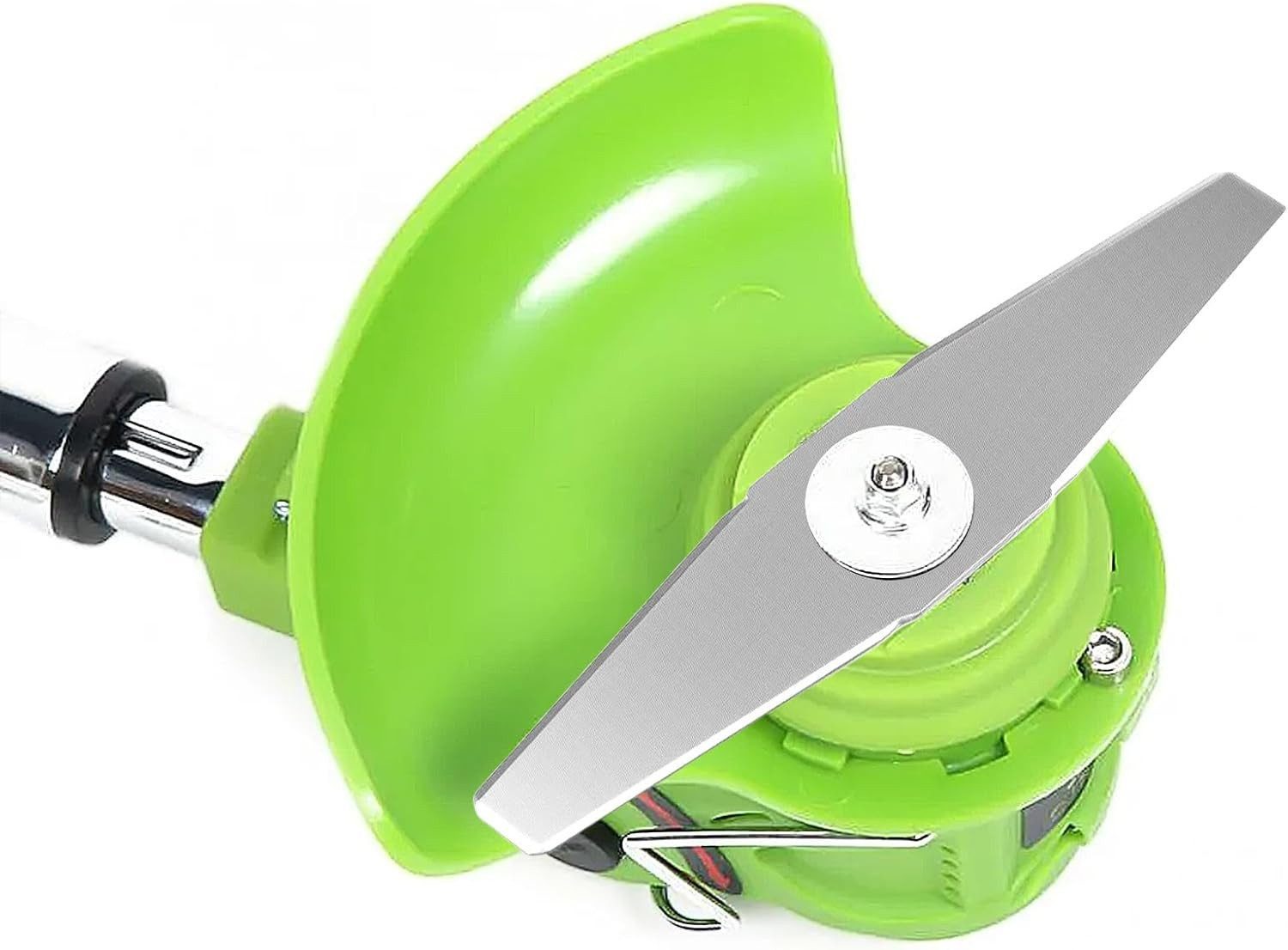 FOUORTUNATE-BEE Akku-Rasentrimmer 6er Set Metall-Ersatzklingen für Rasenmäher, ideal für Gartenpflege, (6 St), Rasenmäher Metallklingen 6er Set, passend für längere Einsätze