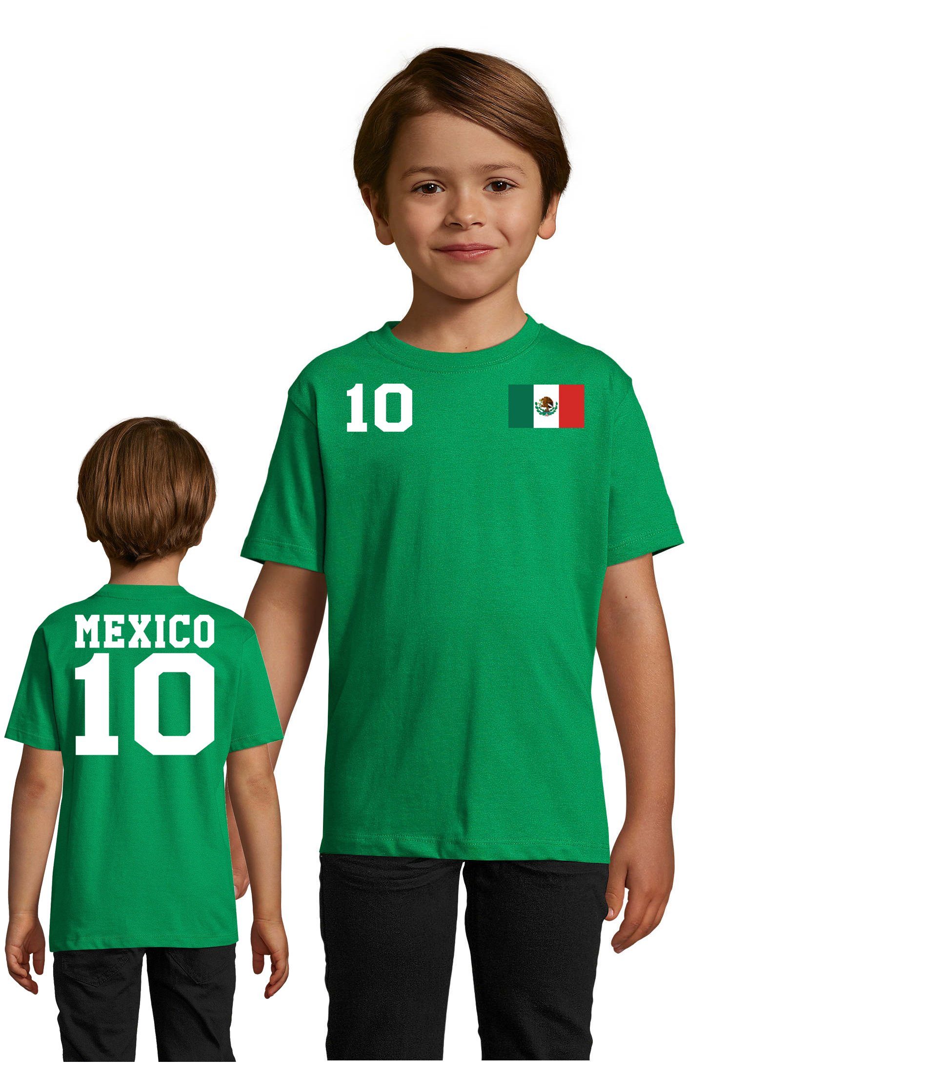 Blondie & Brownie T-Shirt Kinder Mexiko Mexico Sport Trikot Fußball Meister WM Copa America