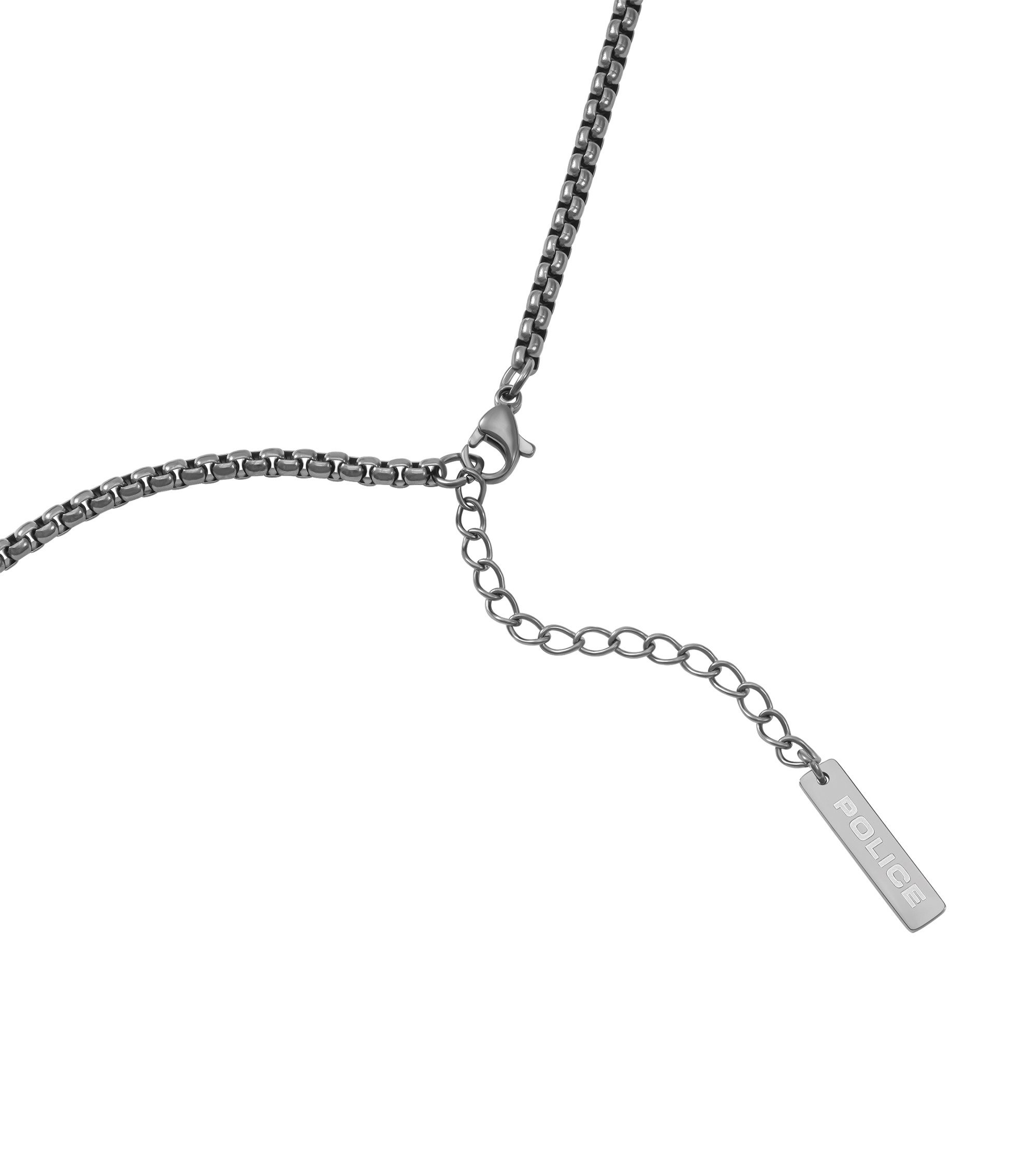 Police Kette mit Anhänger Baseline, mit Zirkonia (synth)