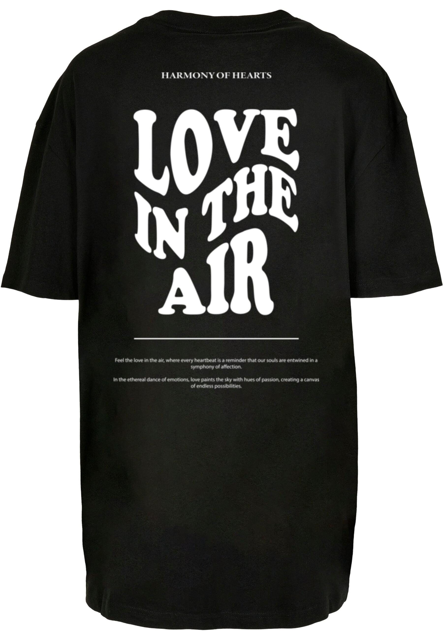 Merchcode T-Shirt Merchcode Damen Ladies Love In The Air Oversized Boyfrien günstig online kaufen